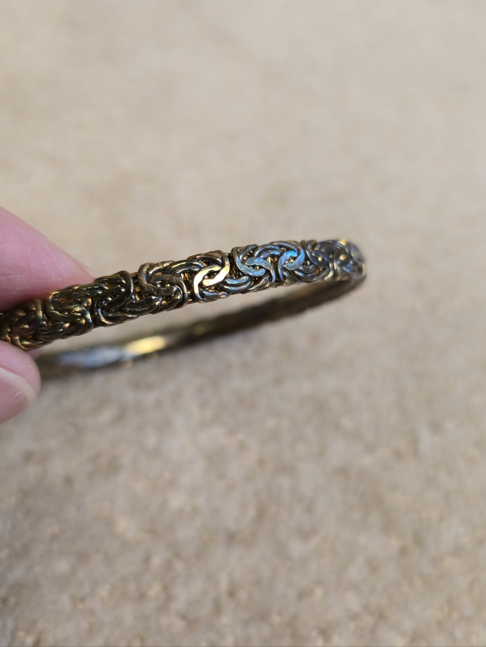 AK925 Turkey BYZANTINE BRACELET STERLING SILVER